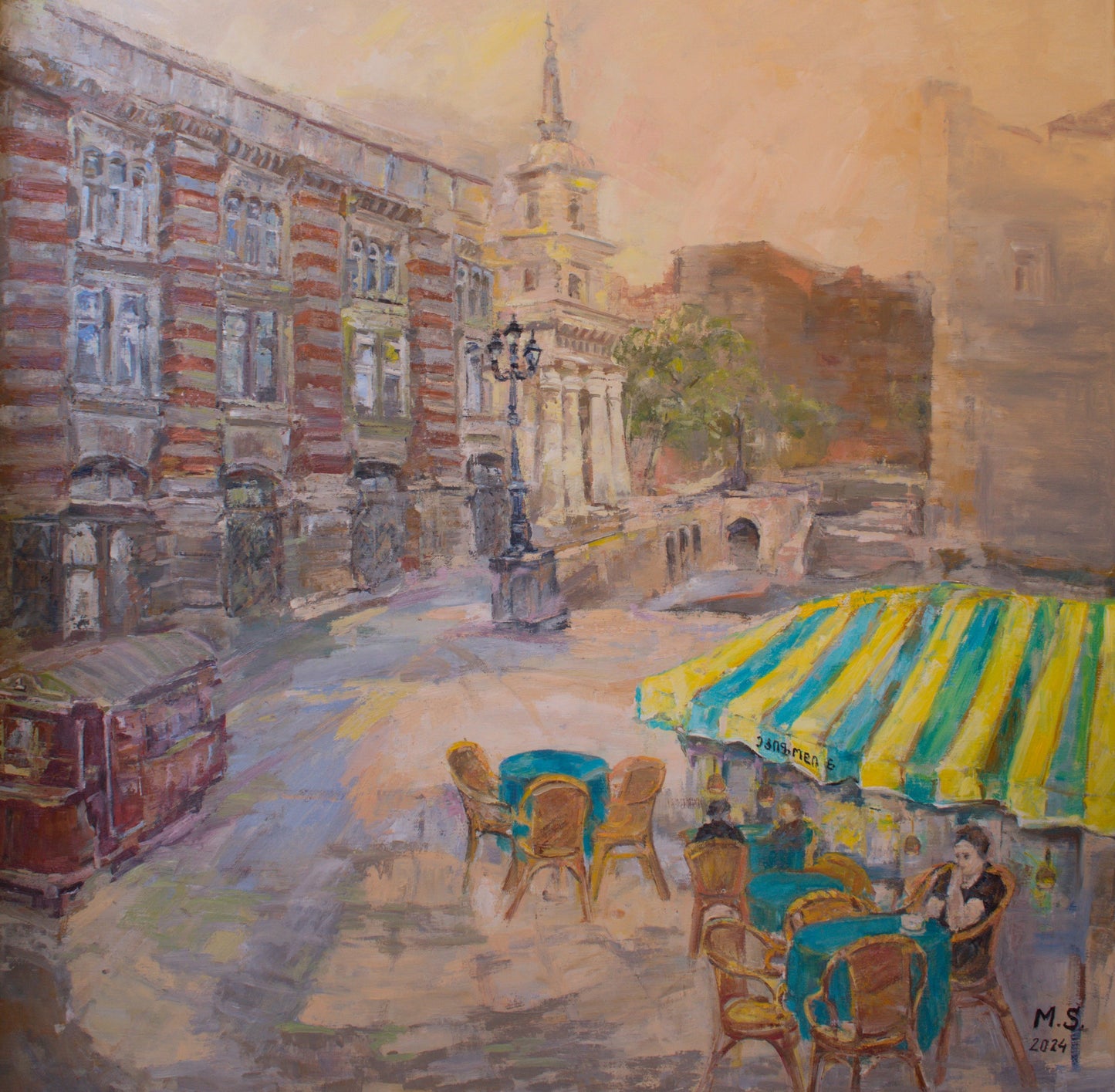City Center Coffee Shop Antique Architecture