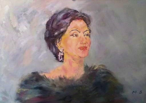 Nani Bregvadze Famous Georgian Musician Portrait