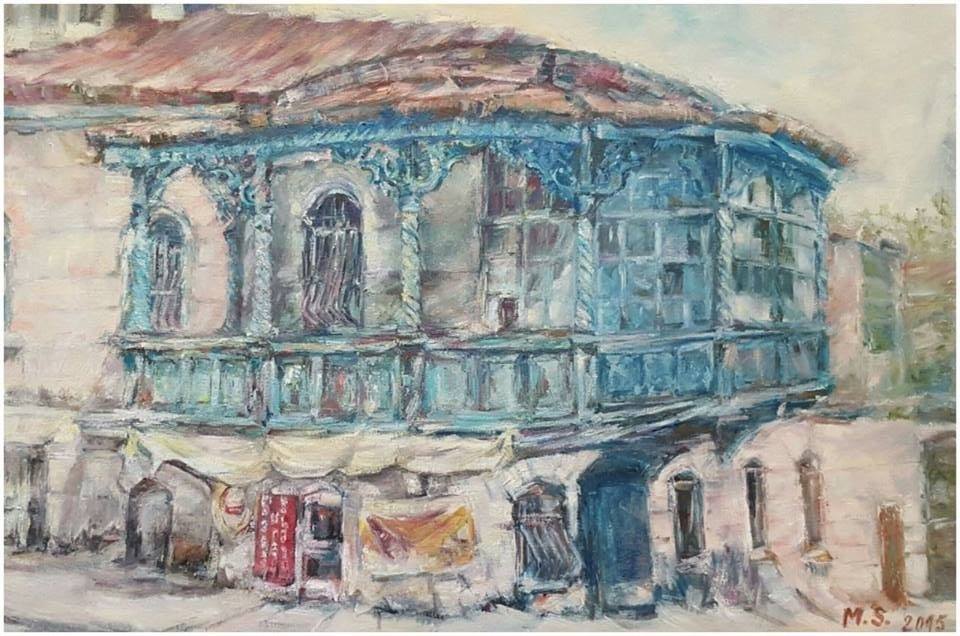 Painting Of Old Tbilisi