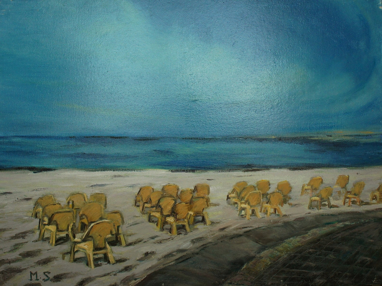 Tel Aviv Jaffa Beach Israel Physical Art