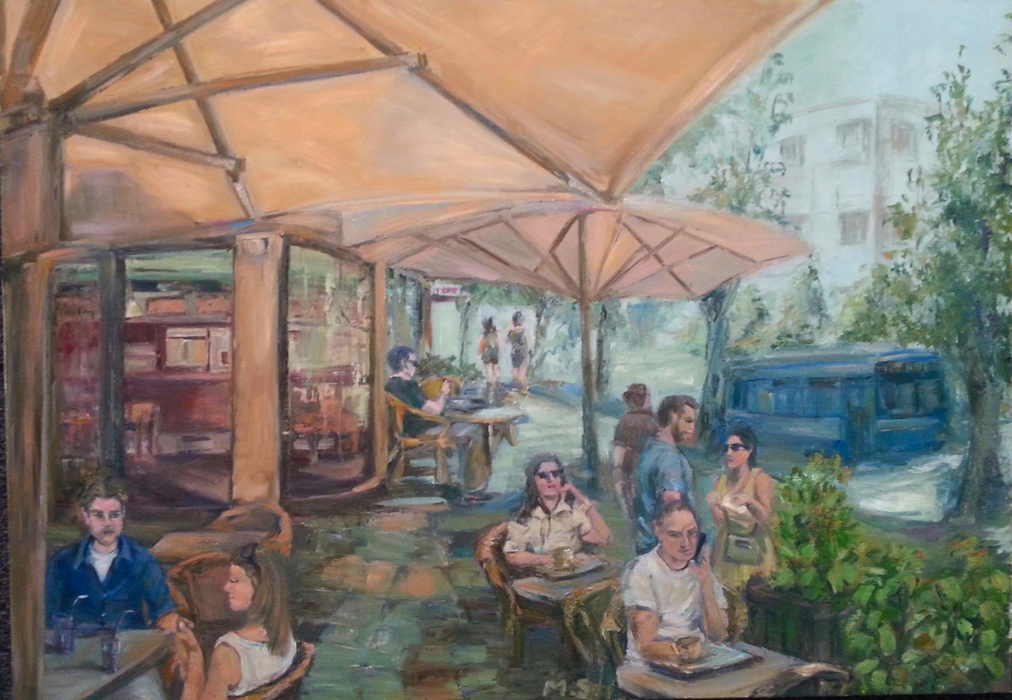 Rothschild Boulevard Tel Aviv Center Israel