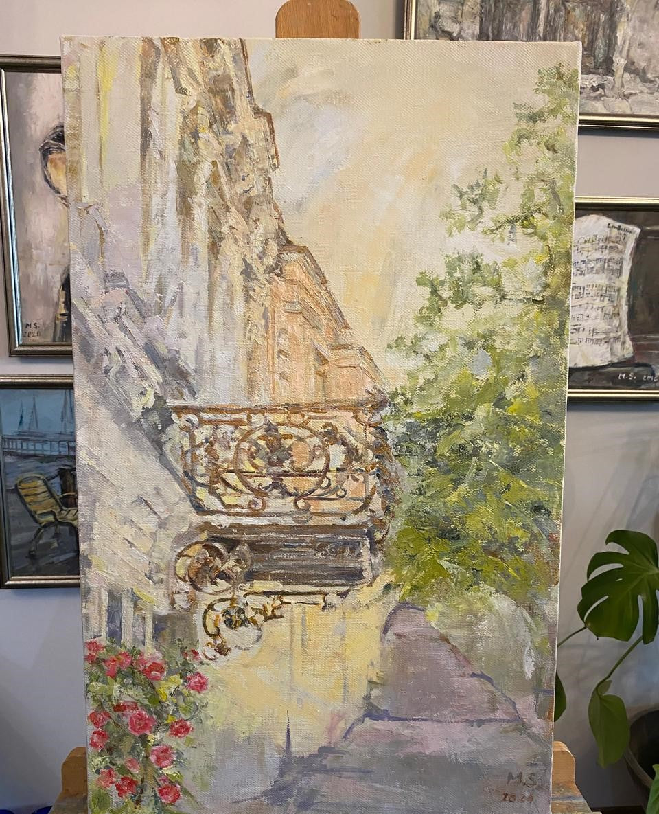 Timeless Architecture – Premium Oil Painting of Iconic Buildings
