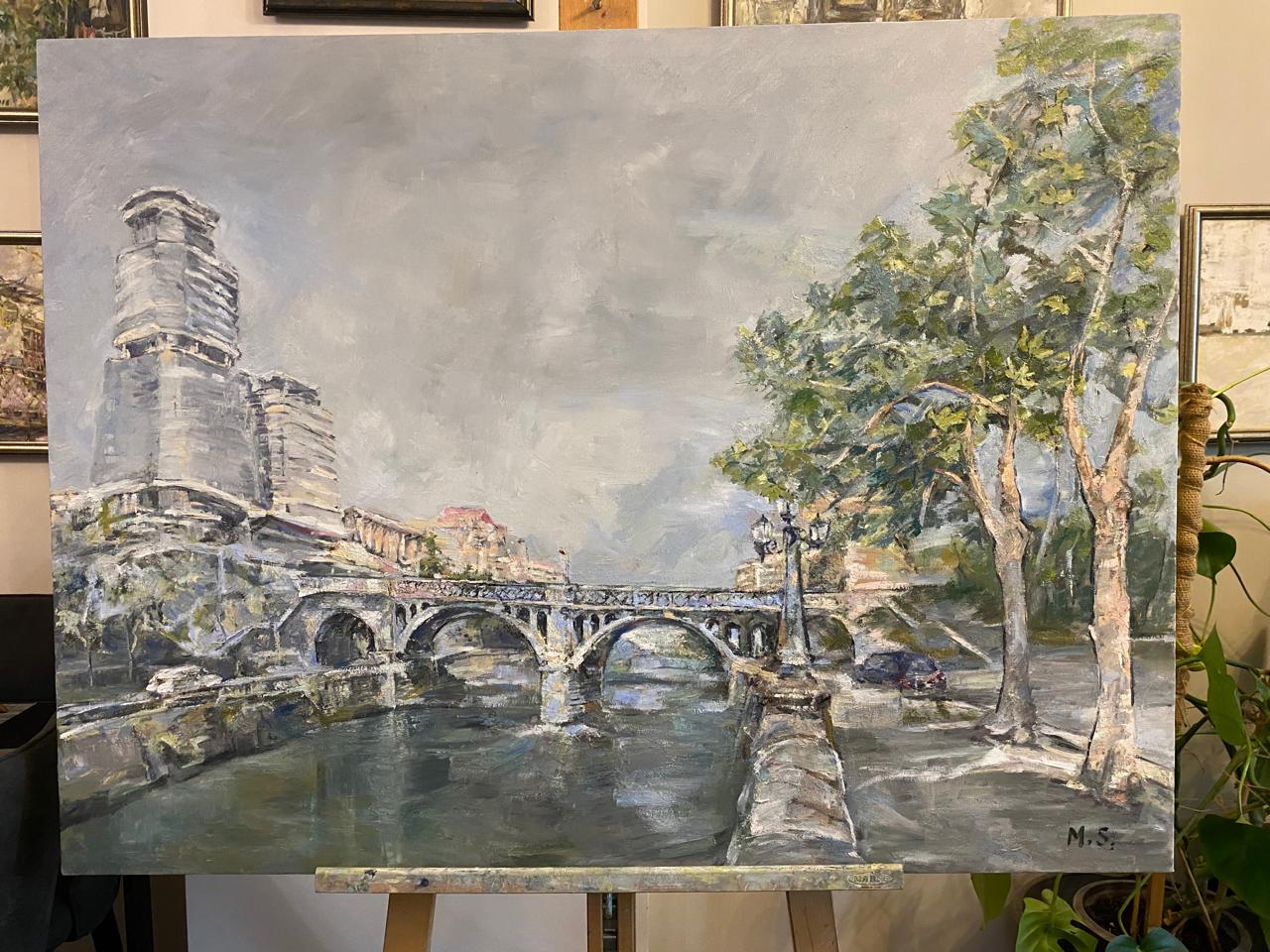 Impressionism Premium Hand Made Luxury Painting, Oil on Canvas Board
