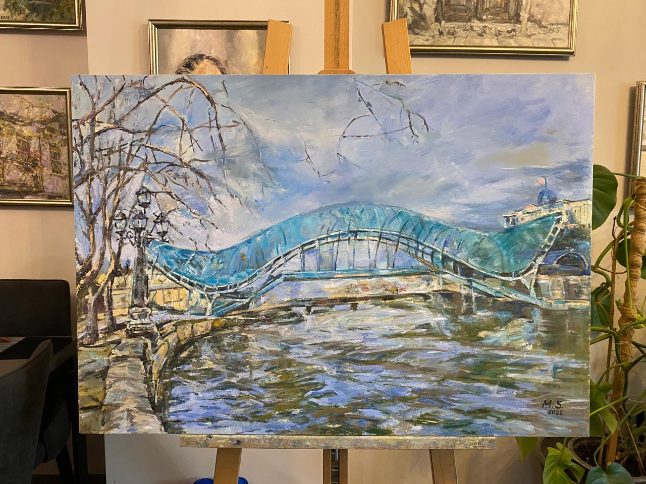 Impressionism Premium Hand Made Luxury Painting, Oil on Canvas Board Made Art