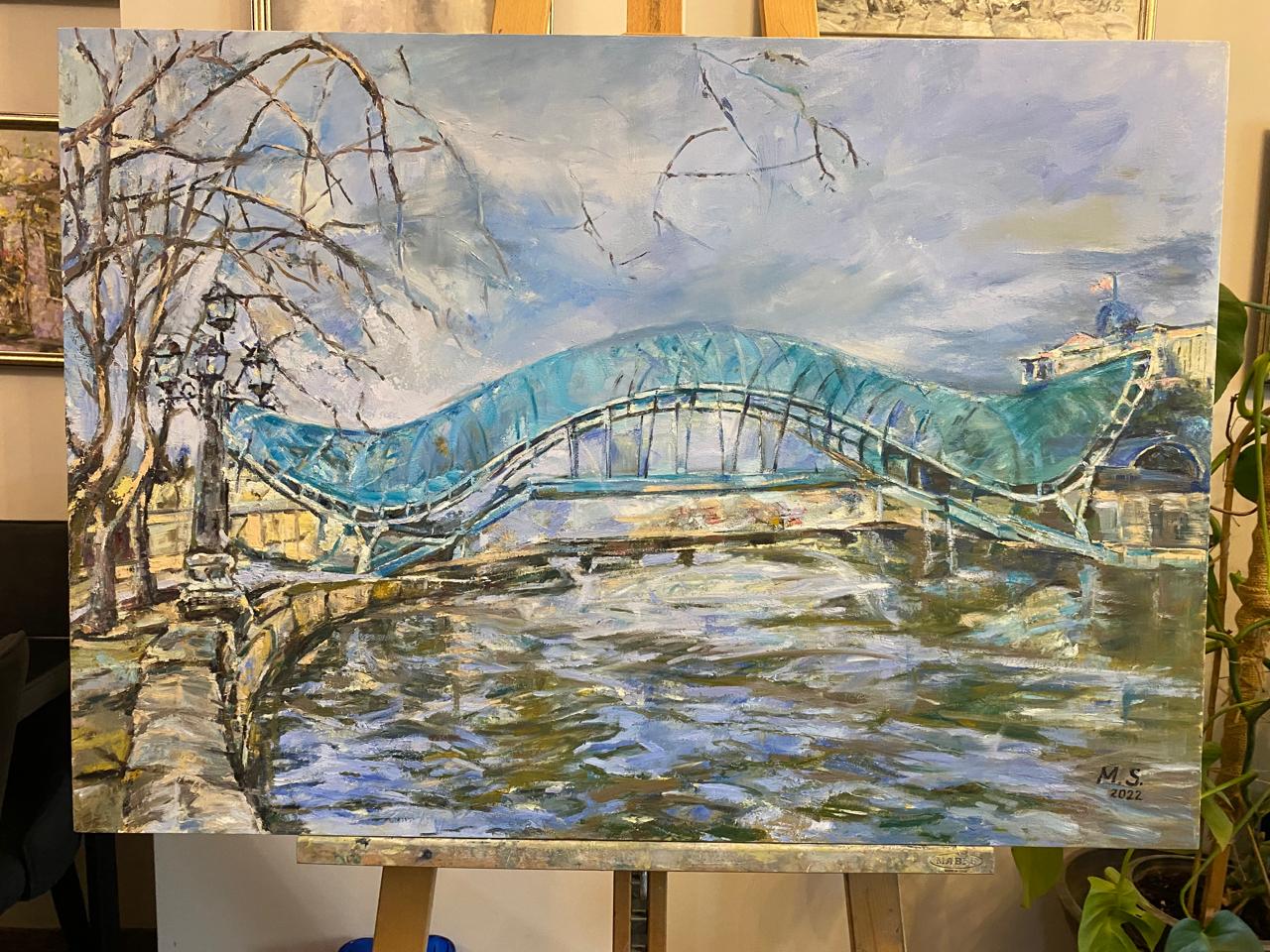 Impressionism Premium Hand Made Luxury Painting, Oil on Canvas Board Made Art