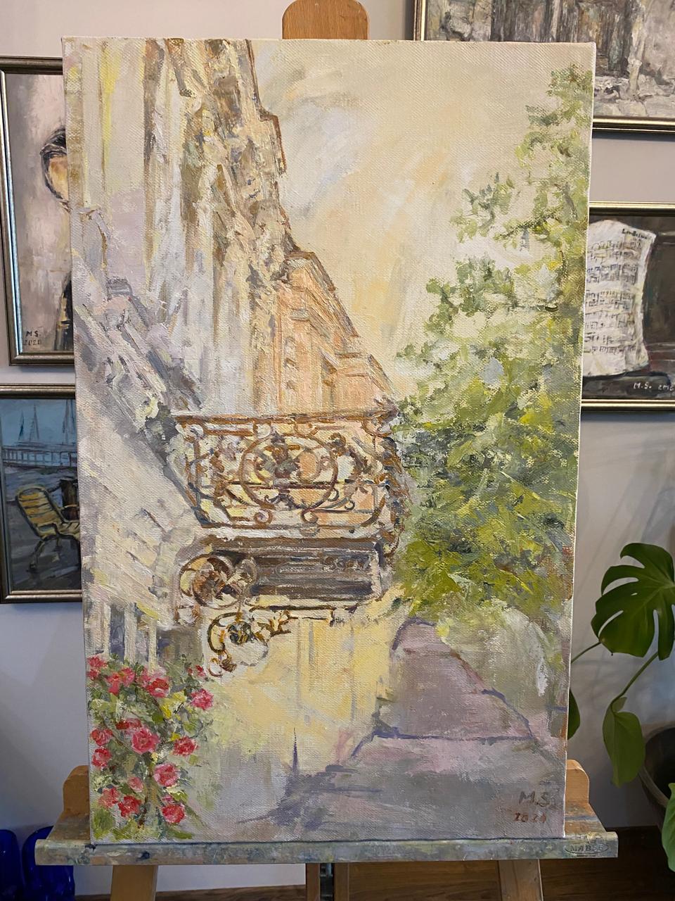 Timeless Architecture – Premium Oil Painting of Iconic Buildings