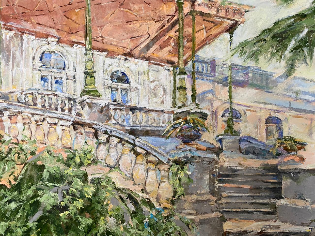 Original Art Oil on Canvas Impressionism Art, Premium Luxury Painting on Canvas Board - Unframed