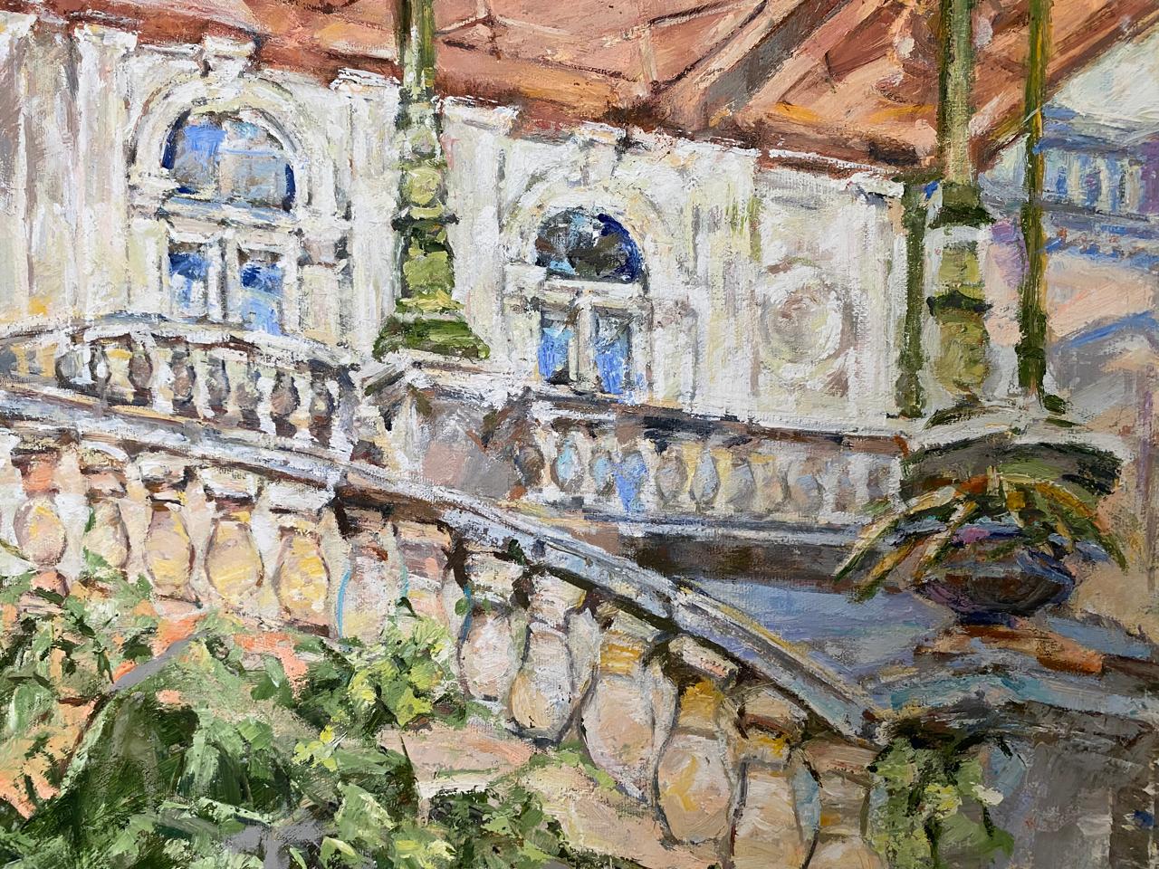 Original Art Oil on Canvas Impressionism Art, Premium Luxury Painting on Canvas Board - Unframed