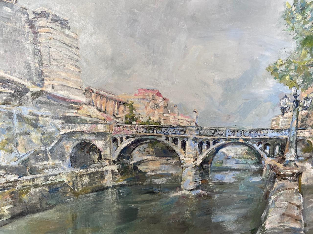 Impressionism Premium Hand Made Luxury Painting, Oil on Canvas Board