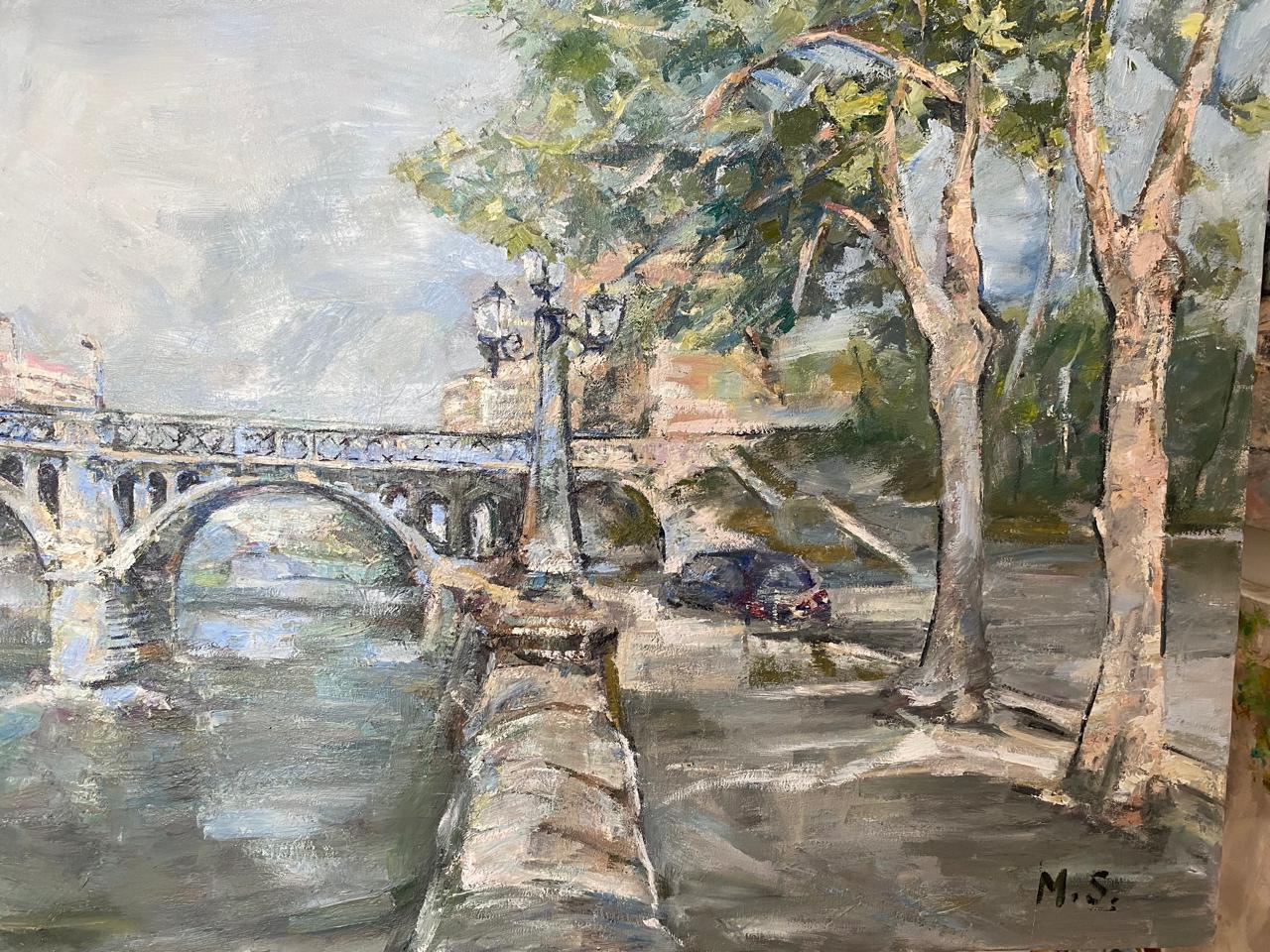 Impressionism Premium Hand Made Luxury Painting, Oil on Canvas Board