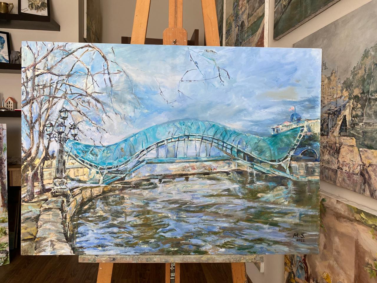 Impressionism Premium Hand Made Luxury Painting, Oil on Canvas Board Made Art
