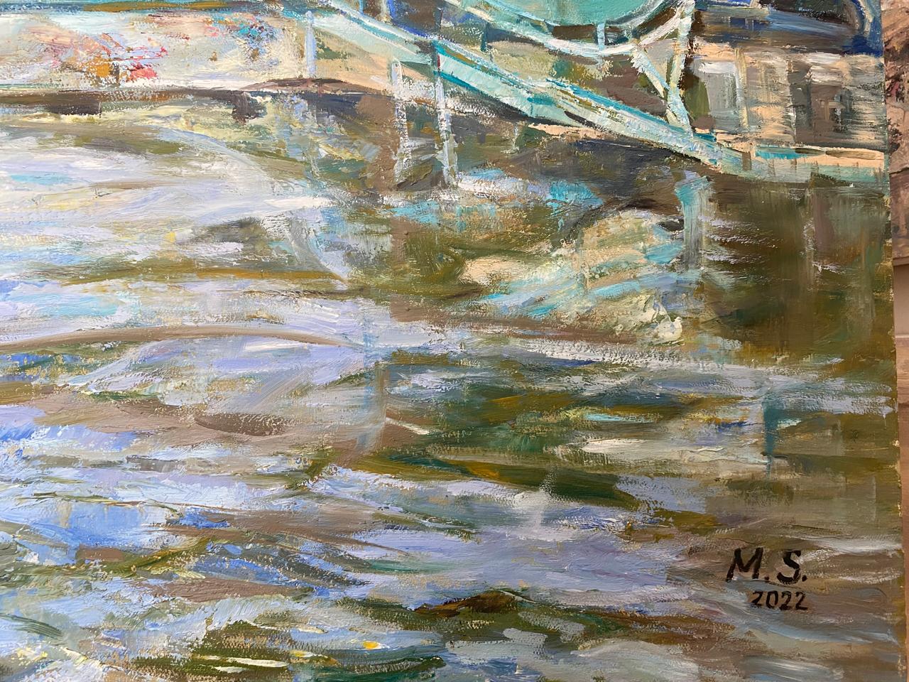 Impressionism Premium Hand Made Luxury Painting, Oil on Canvas Board Made Art