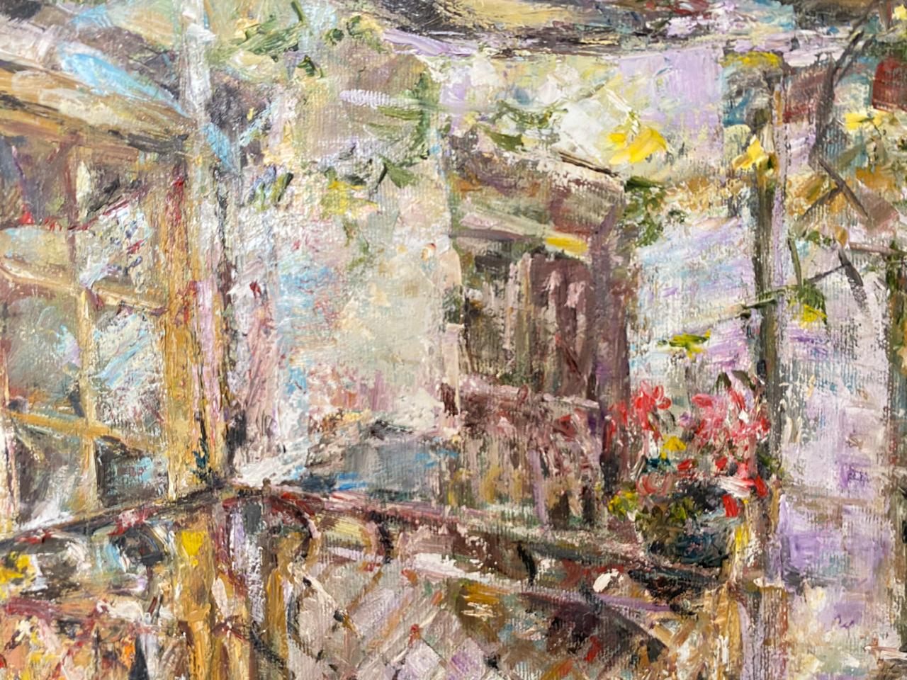 Whispers of Tbilisi Old Town – Premium Oil Painting of Historic Charm