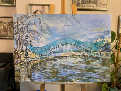 Impressionism Premium Hand Made Luxury Painting, Oil on Canvas Board Made Art